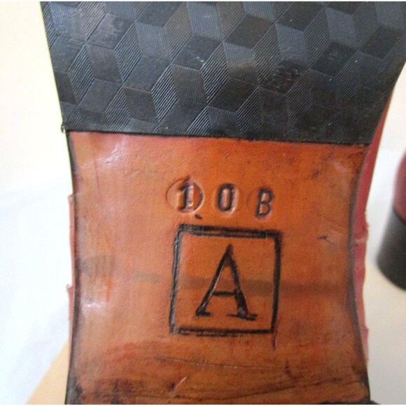 Adelante Women’s Burgundy/Pomegranate Leather Lace Up Boots SZ 10 w/extra laces - Picture 3 of 13